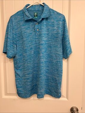 Men's Blue Polo Golf Shirt